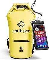 Vista 29 de Earth Pak Waterproof Dry Bag with Zippered Pocket - Waterproof Dry Bag Backpack Keeps Gear Dry