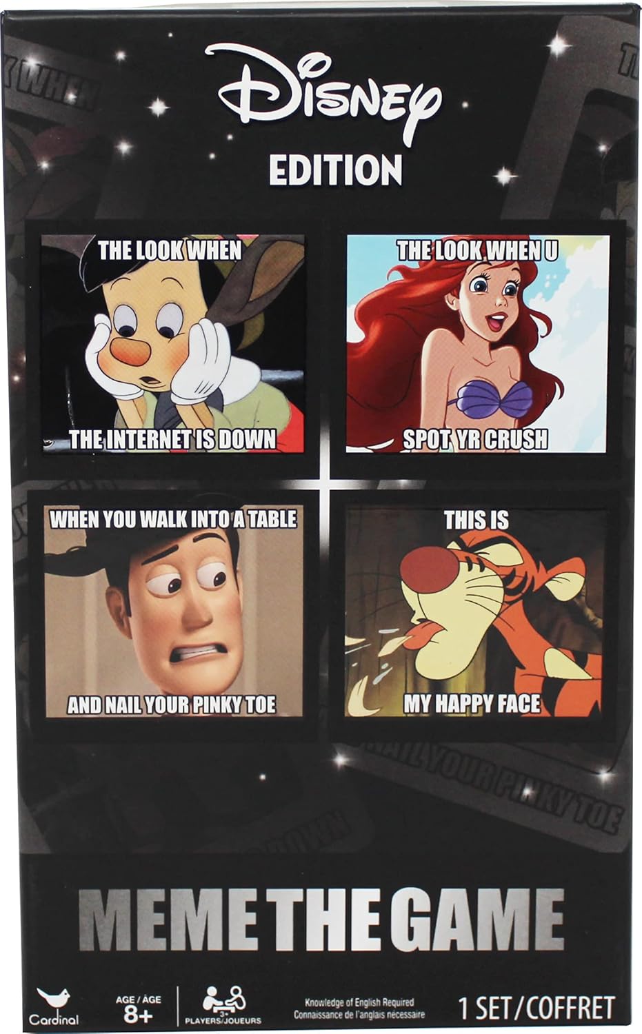 Amazon Com Meme The Game Disney Version For Families And Kids Ages 8 Up Toys Games