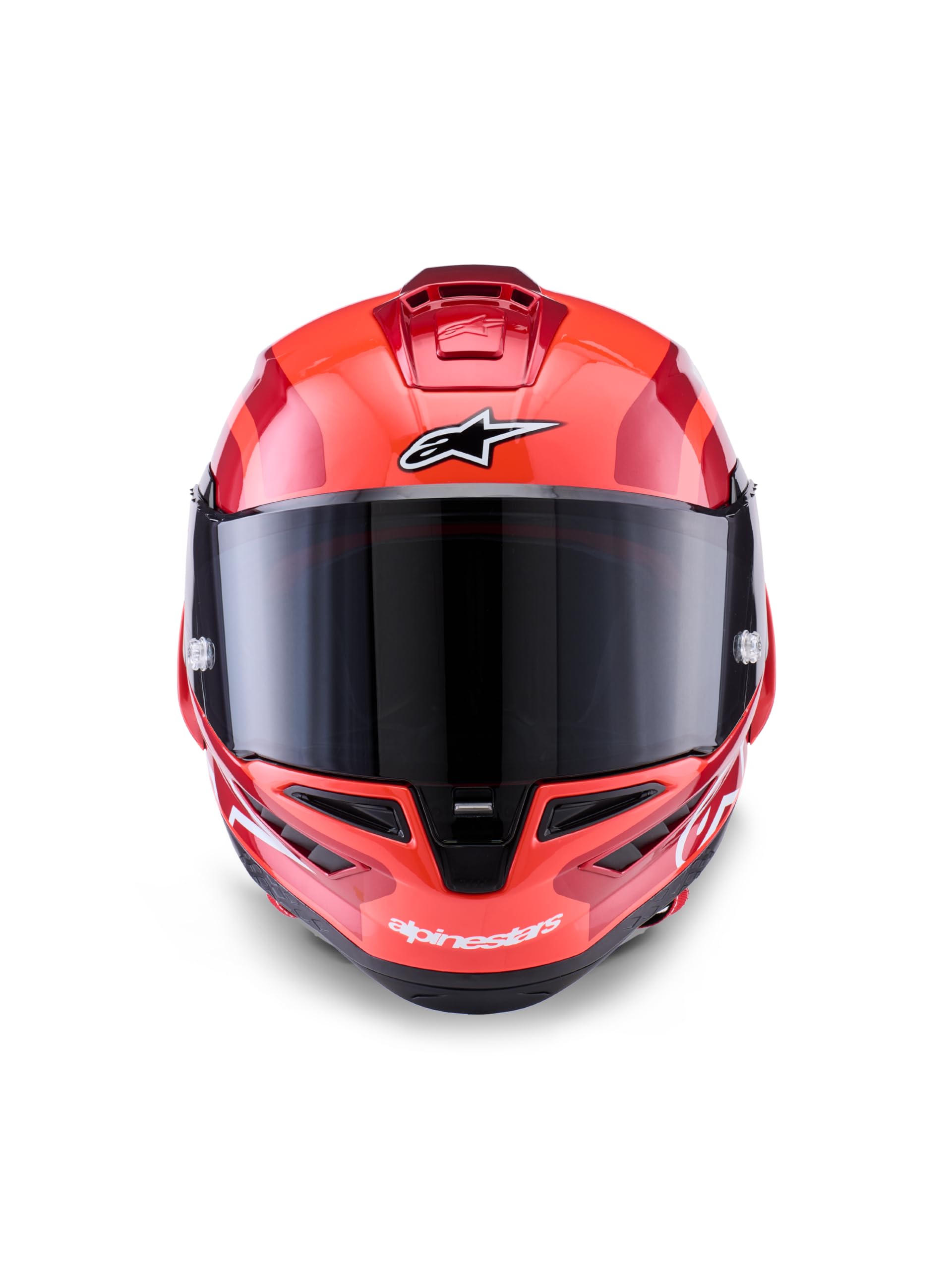 Alpinestars Supertech R10 Arius Carbon Casque, noir blanc rouge, XS (53/54)