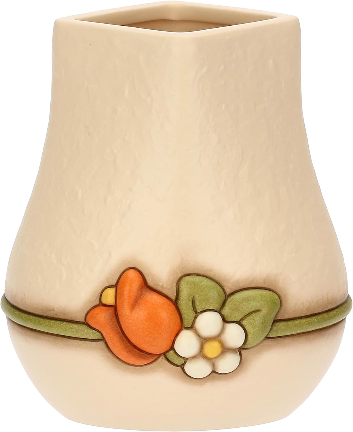 Thun - Spoon Rest - Ceramic - Country Bloom Collection - 13.5 x 12.9 x 15.6 cm