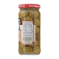 Vista 2 de Santa Barbara Aceitunas rellenas de anchoa de oliva, 5 oz