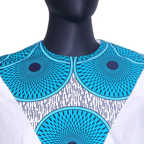 Miniatura 5 de Conjunto de camisa de manga larga Dashiki africana para hombre+pantalón estampado floral, ropa de otoño, blusa tribal