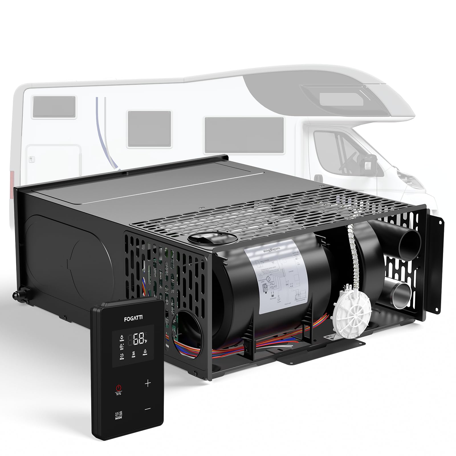 FOGATTI 35,000 BTU RV Furnace