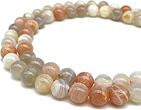 Vista 31 de ABCGEMS - Cuentas de granate hesonita ámbar y naranja madagasquino (color naranja pardusco raro) piedra de cristal de energía curativa de chakra