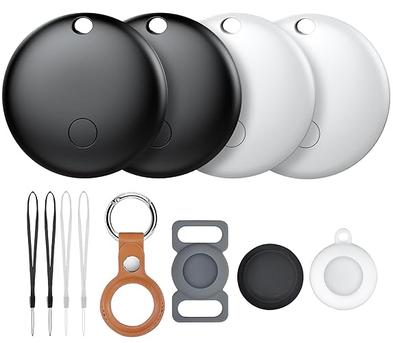 Air Tags-4 Pack, Pet Trackers, Item Locator Tags