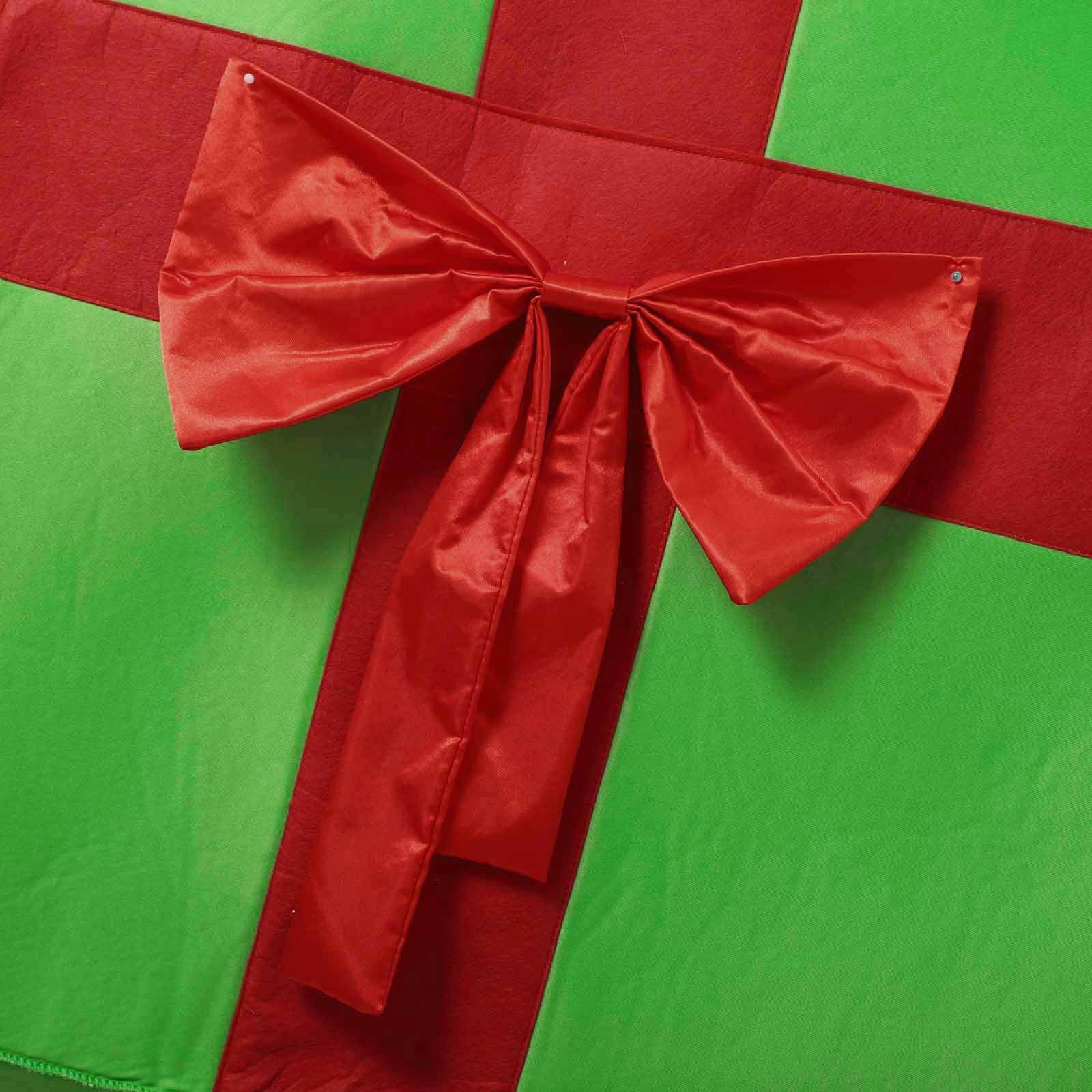 Faschingskostüme Damen Weihnachtsmann Kostüm Damen Santa Claus Verkleidung Mit Geschenkbox Design Perfekt Für Weihnachtsparty Bühnenauftritt Cosplay Event Weihnachtsmann Kostüm