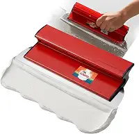 kit desempenadeiras 25 e 40cm- Lâmina inox, cabo Ergonômico-ideal P/passar massa corrida