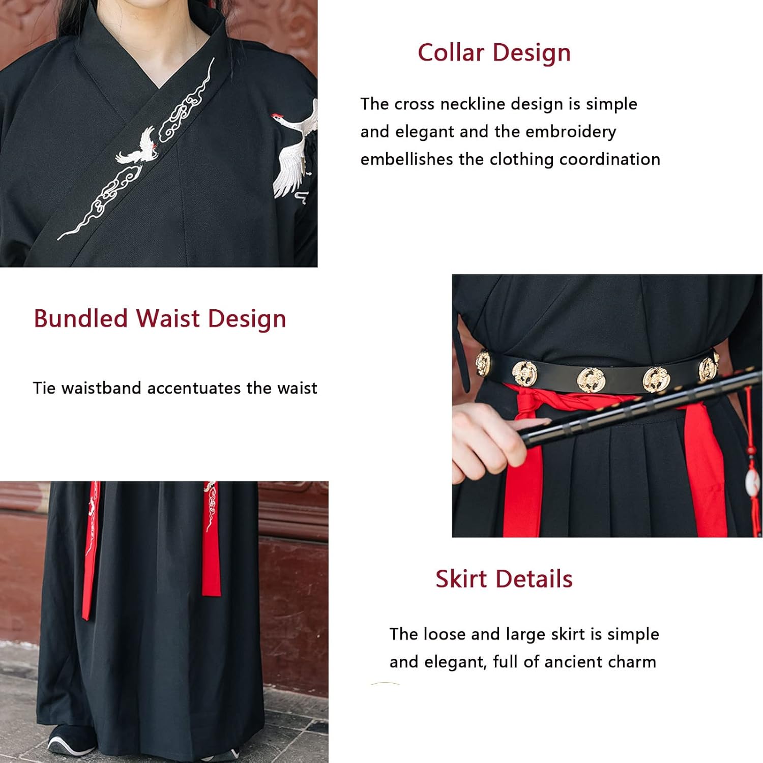Garde-poignet Ancien Style Hanfu – Pour Tir à L'arc – Homme – Neuf