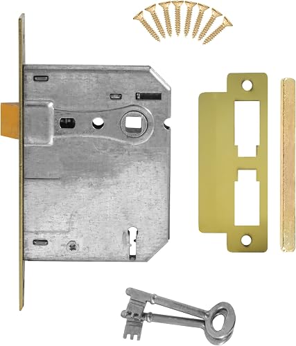 Body Brass Finish SABS Approved 3 Lever Lock