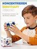 DealKits 3D Magic Cube Labyrinth Ball Complex Puzzle with Rolling Balls 3D Puzzle Cube Toy Interactive and Practical Brain Training Toy for Stress Relief (6.9 cm)