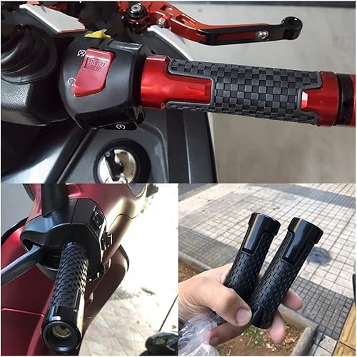 Miniatura 9 de Manillar de motocicleta 78 "0.866 in motocicleta antideslizante manillar agarres para BMW G650GS G 650 GS G650X 2011 2012 2013 2014 2015 2016 2017