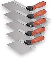 Marshalltown Drywall Taping Knife Set, 5-Piece Kit 6-14 Inch Stainless Steel Blades, Made in USA DTKTP2