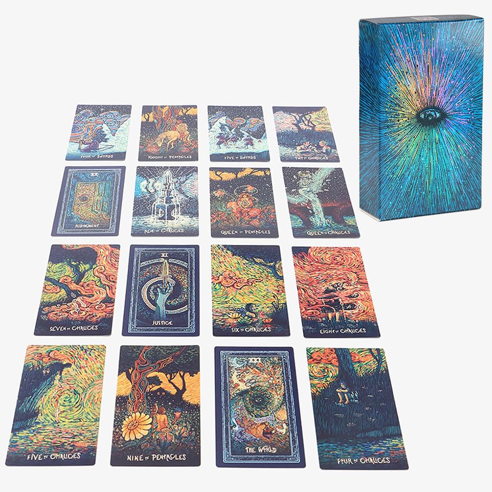 TMRBBesty Tarot dla początkujących, karty tarota, tradycyjne wróżby na stół, imprezy i gry wakacyjne na przyszłość