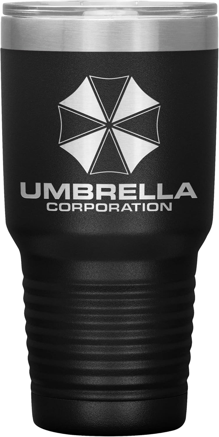 Absurd Ink Umbrella Corp 30oz Tumbler (Black)