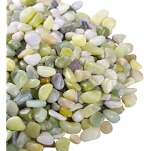 5lb Small Pebbles for Indoor Plants, 3/8 Inch Decorative Jade Rocks