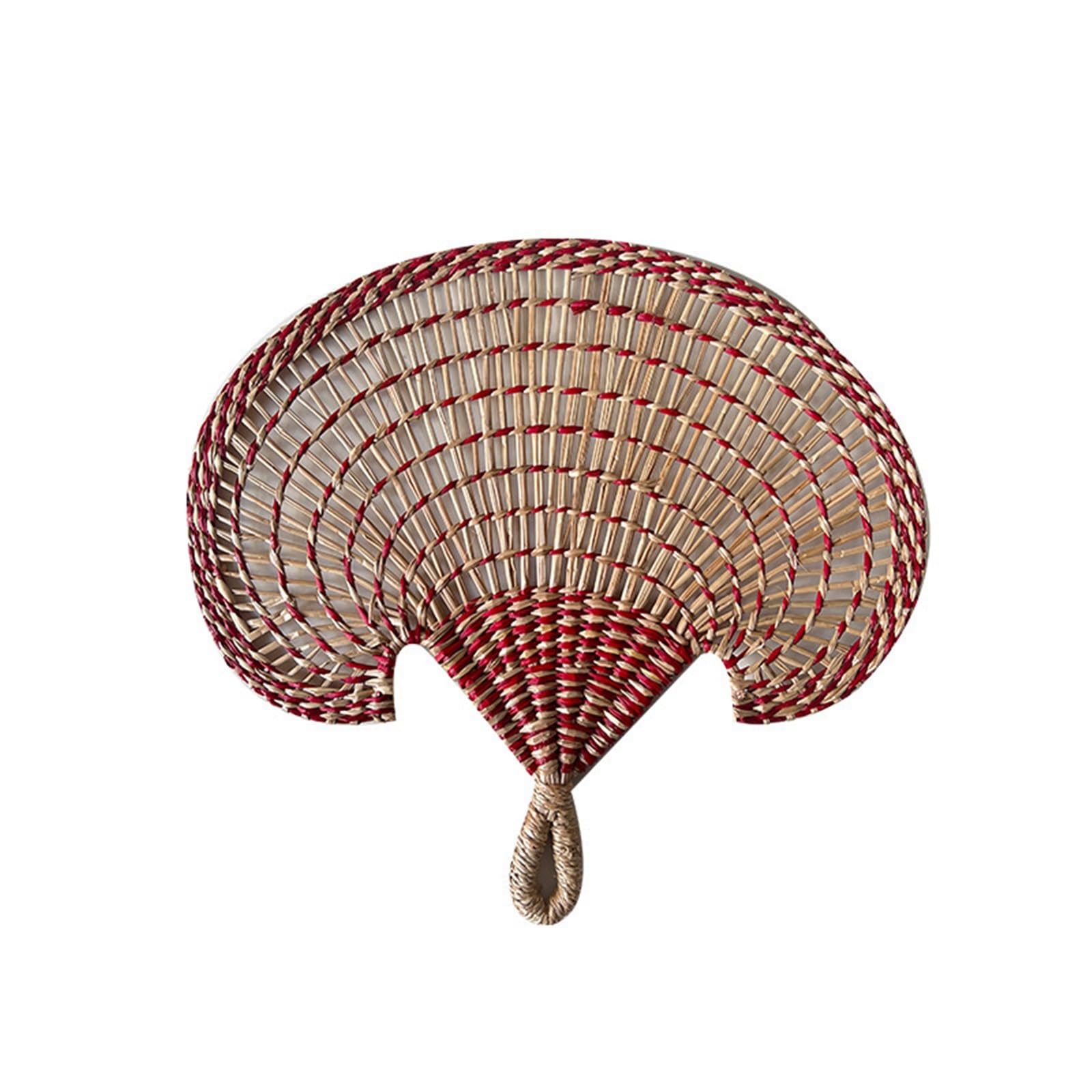 CQAHDSEVF Seagrass Handwoven Decorative Fan