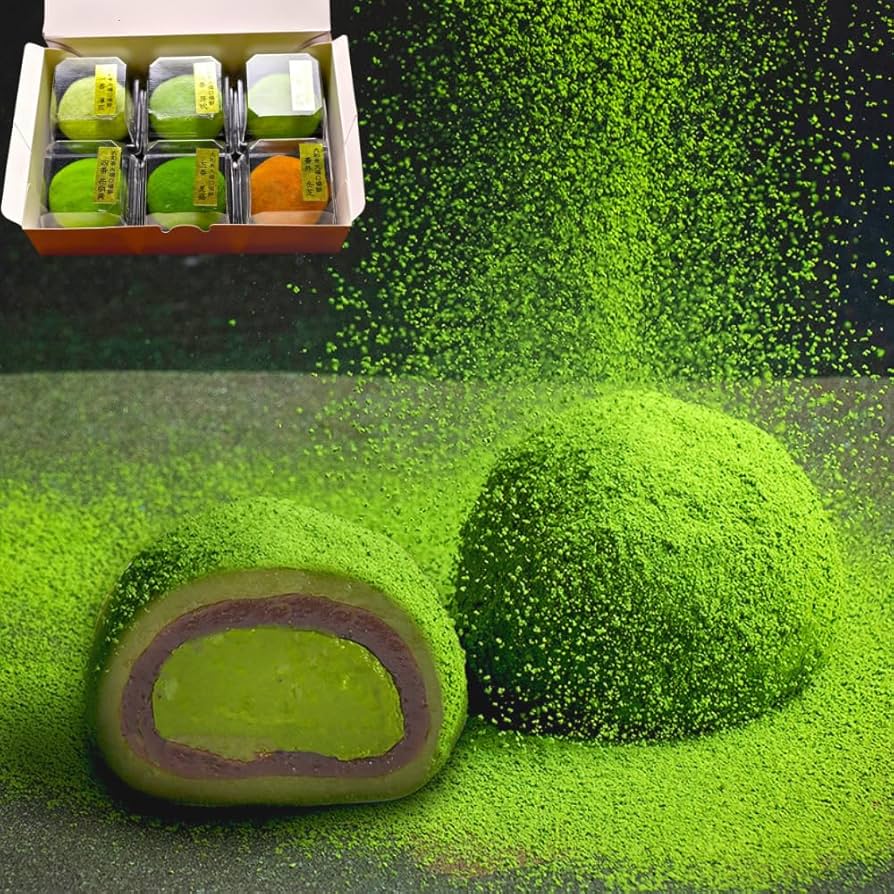 Amazon | GRANCHA 口福餅 6個入 抹茶大福 奈良 銘菓 大和茶 濃さ