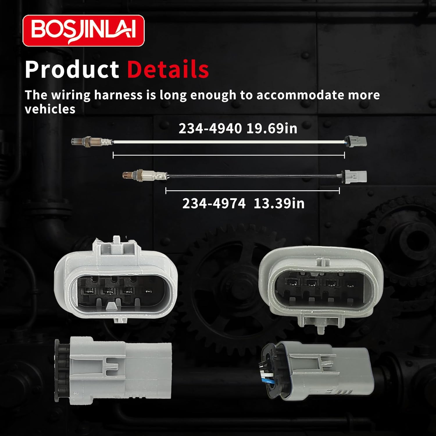 O2 Oxygen Sensor Upstream Downstream for Chevy Silverado 1500 LD Tahoe Suburban, for Cadillac Escalade, for GMC Yukon XL Sierra 1500 Limited, 4Pcs