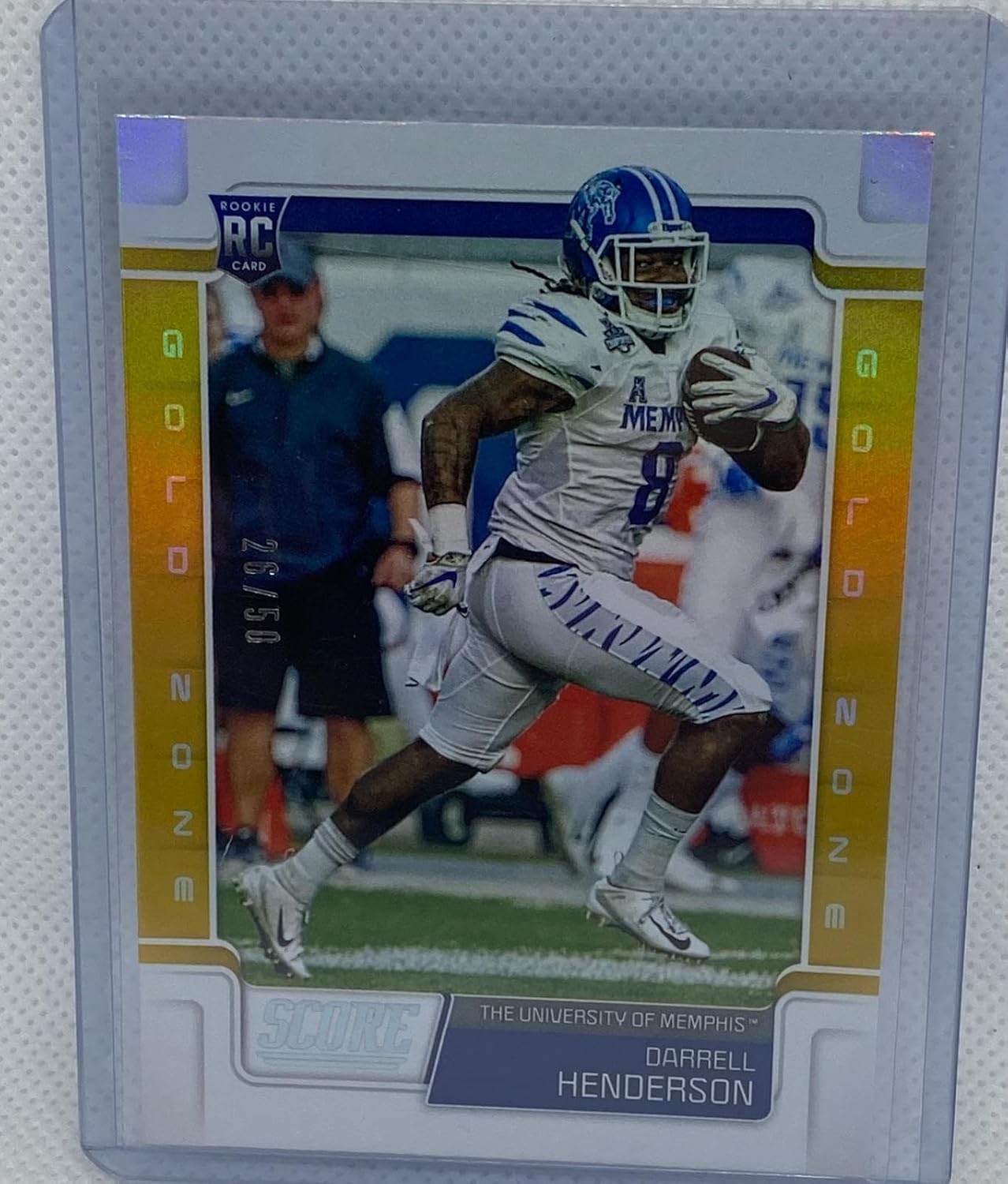 Darrell Henderson 2019 Panini Core Zone Rc #d 26/50 - Football Cards