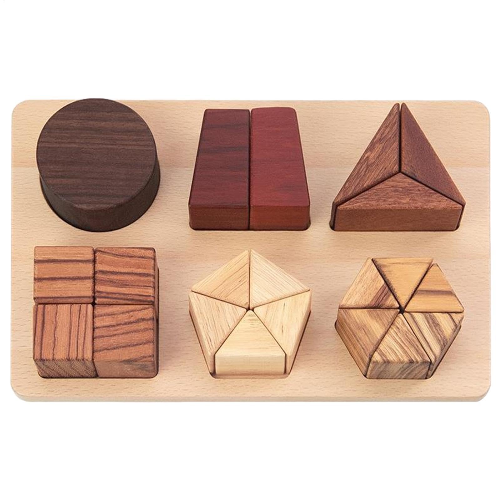 Juego Combinación Formas Clasificador Formas Geométricas Colorido