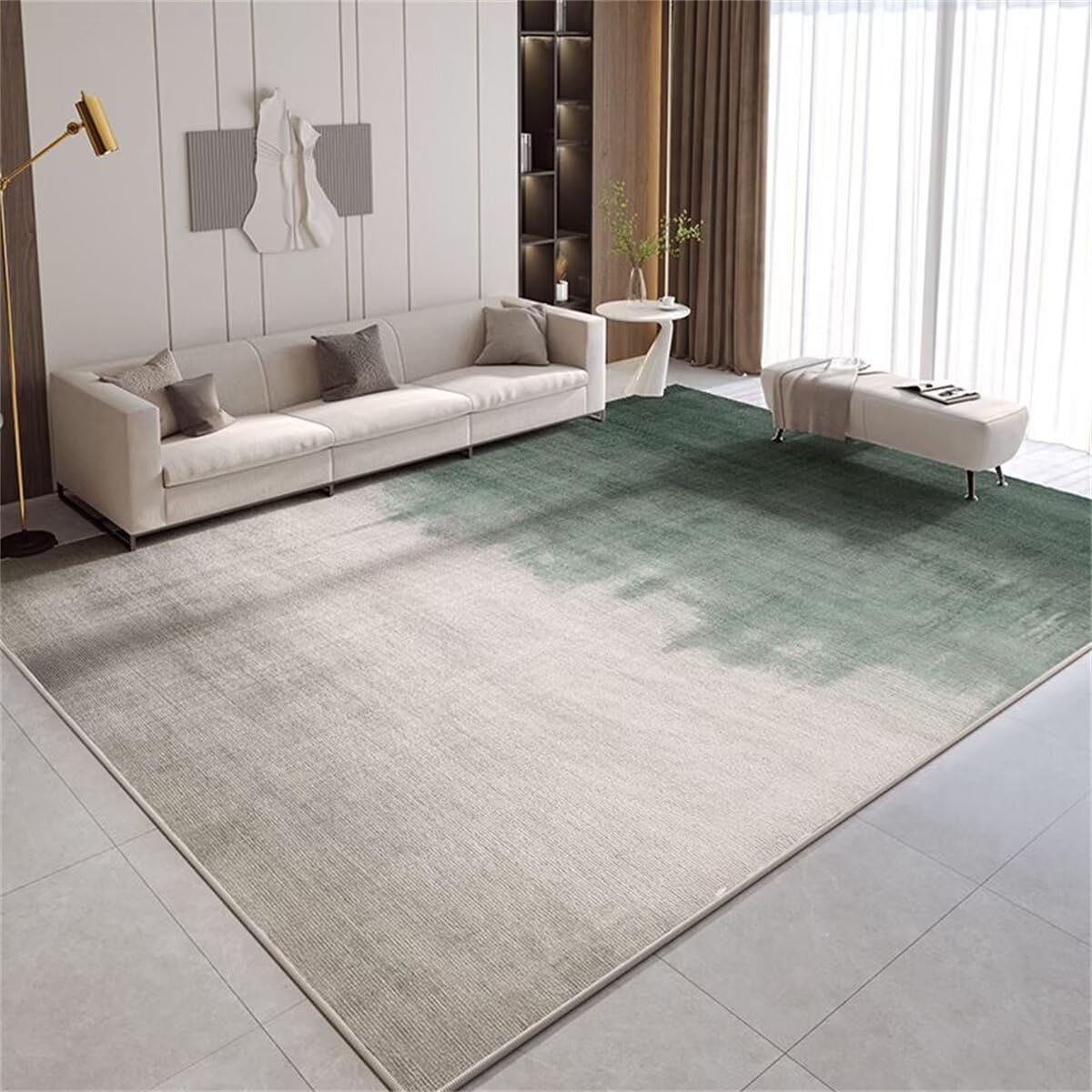 Moquette couloir design abstrait, finitions haut de gamme 120x180cm