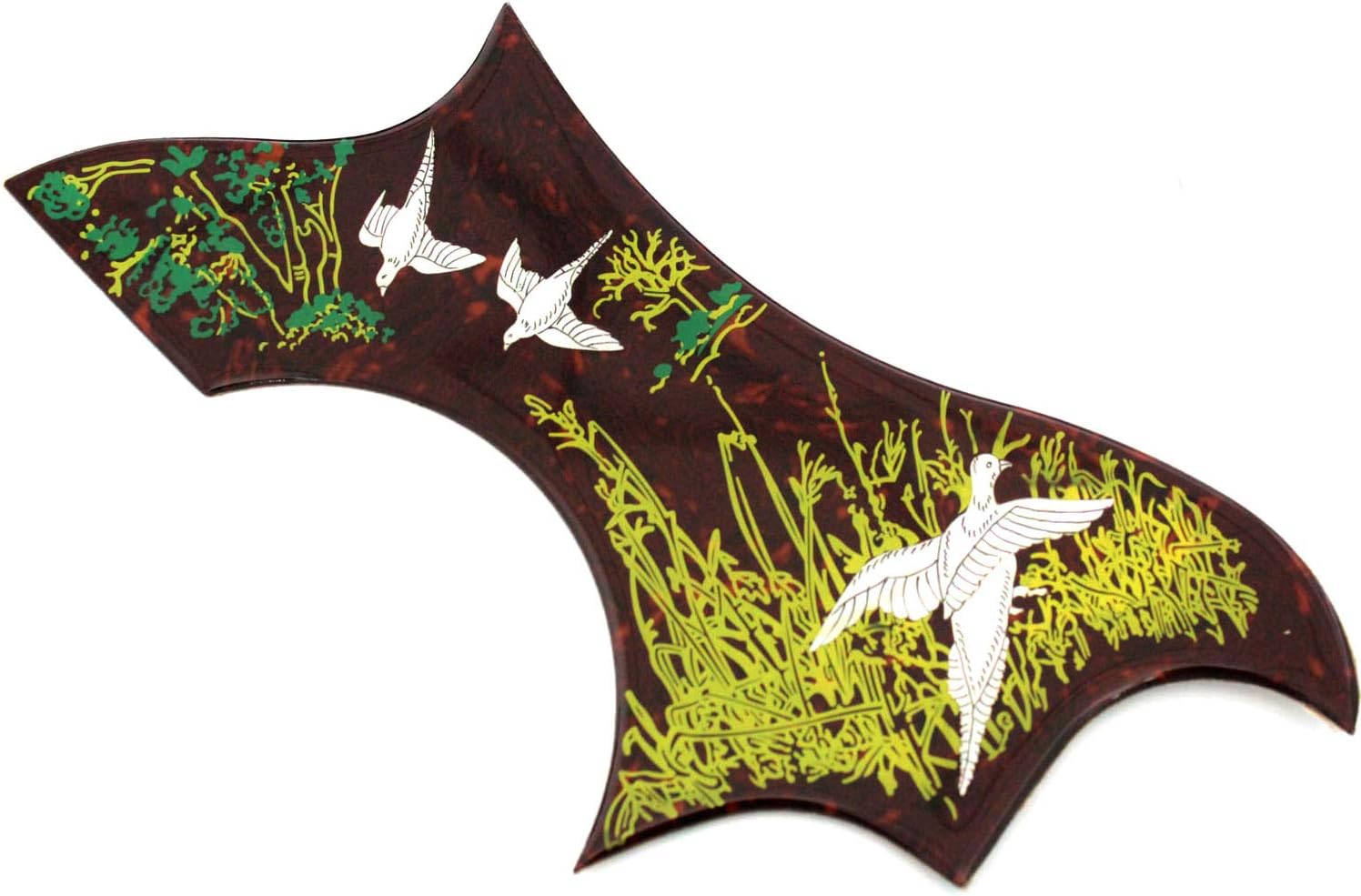 Hummingbird Abalone and mother of pearl inlay Flower 41" Folk Acoustic Guitar Pickguard