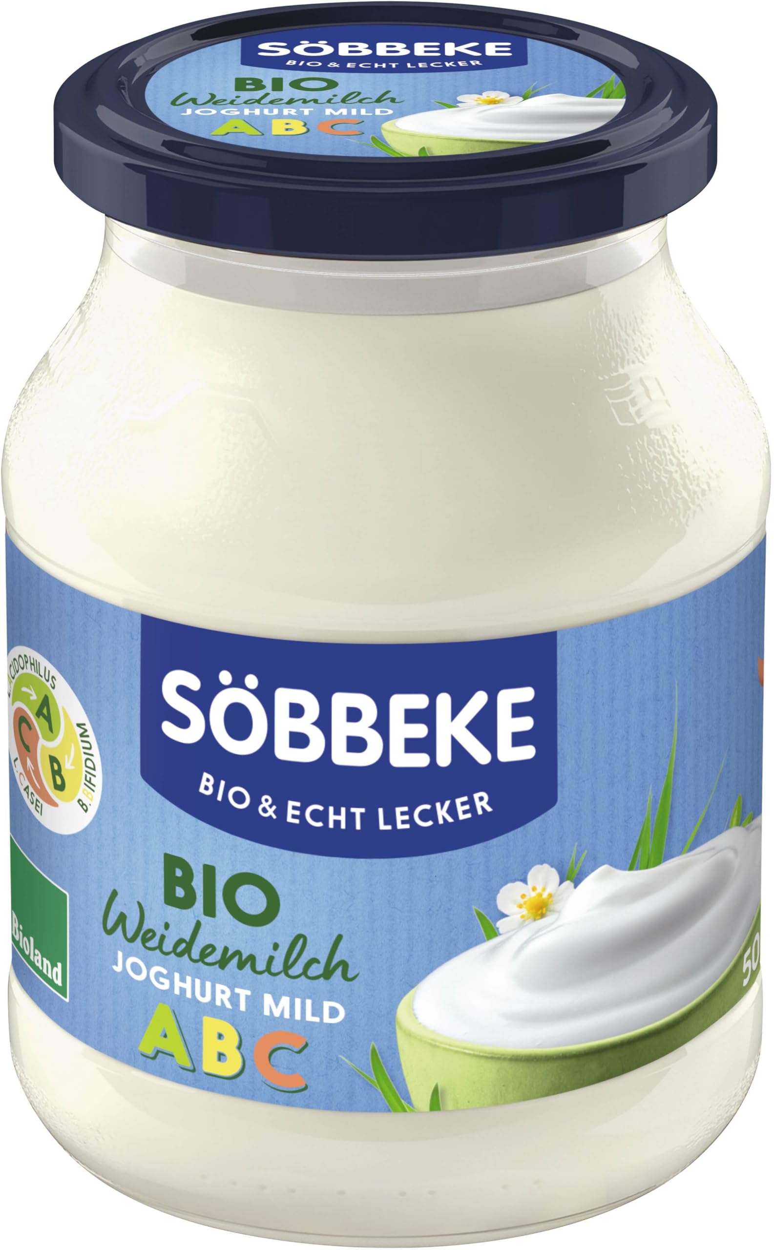 ABC Bio-Weidemilch Joghurt mild 6 x 500 g