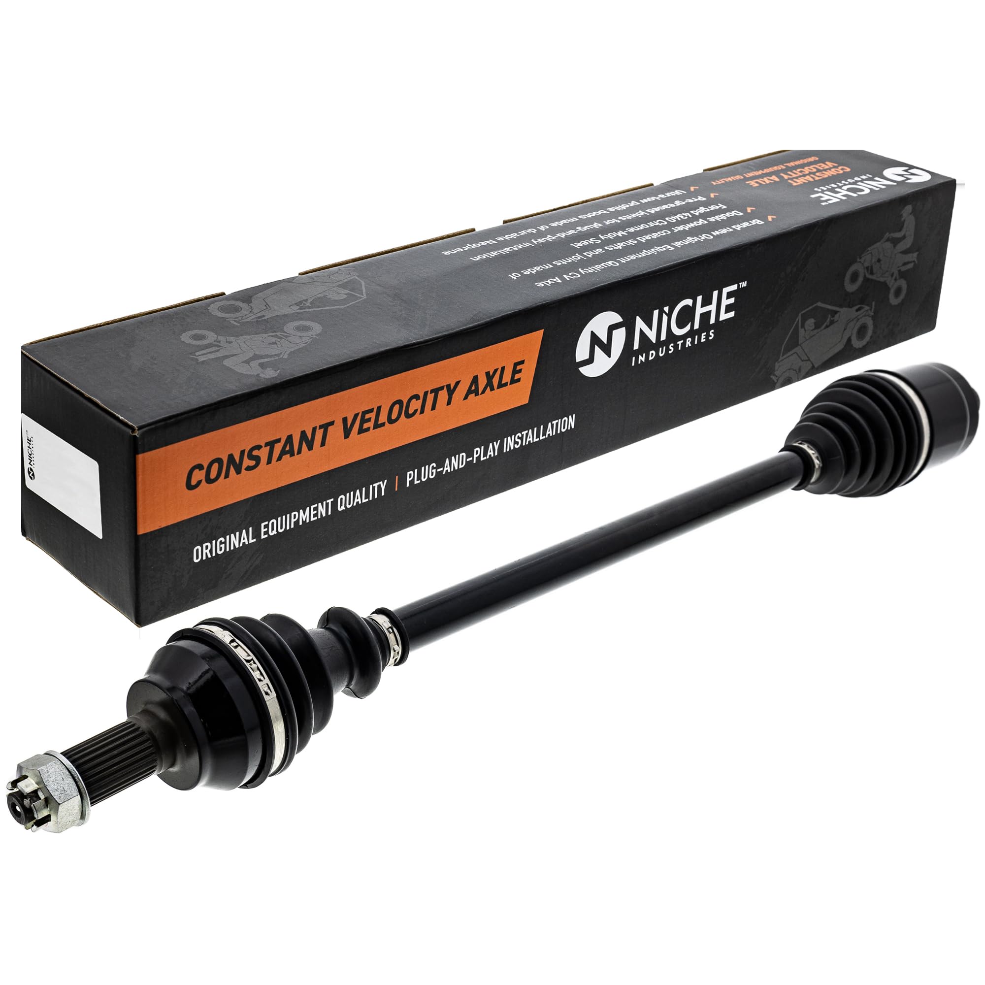 Amazon.com: NICHE Front CV Axle Half Drive Shaft for Polaris RZR