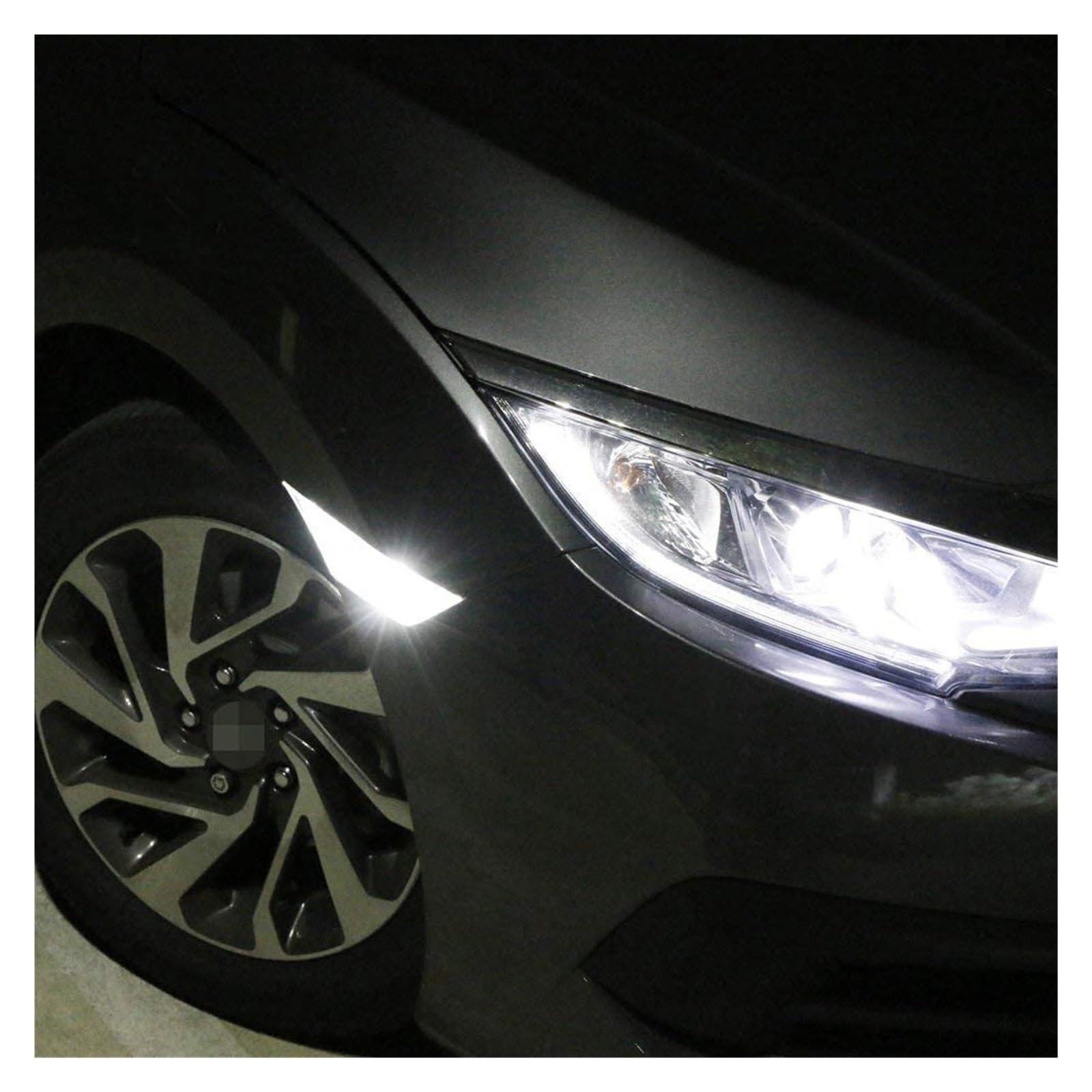 Wskaźnik lusterka Lampka Kierunkowskazu LED Samochodu Z Żarówkami T10 Dla Civic 2016 2017 2018 2019