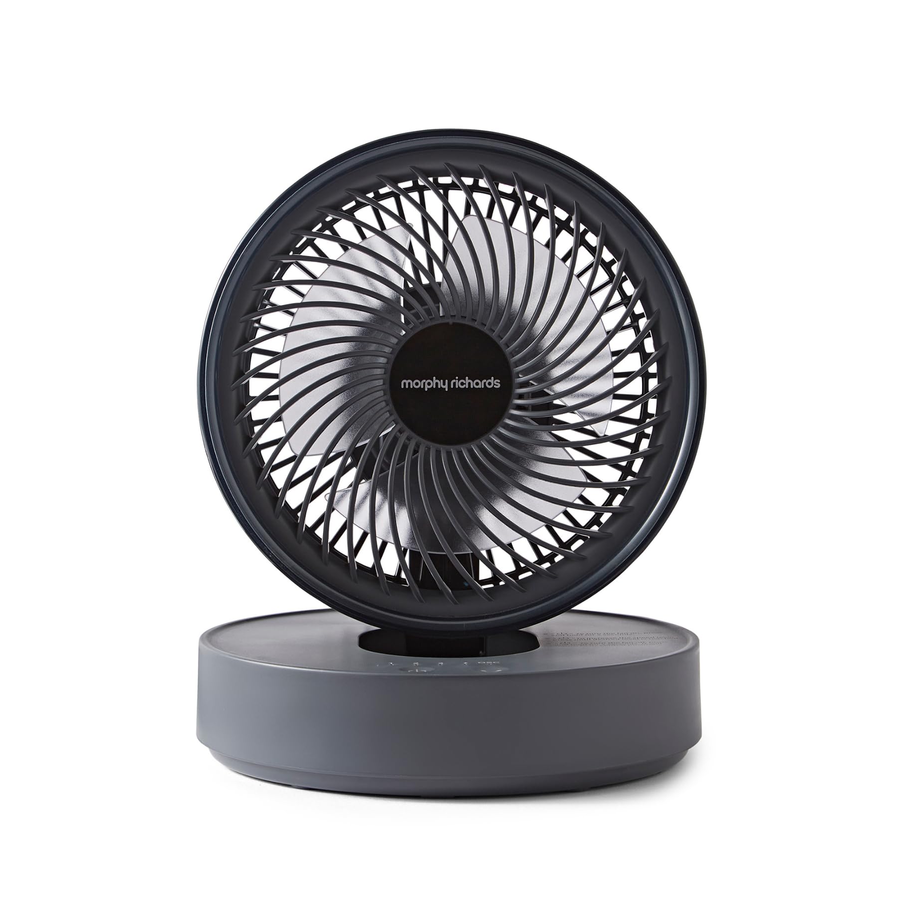 Morphy Richards Air Flex Portable 6 Desk Fan - Grey, Silver/Grey