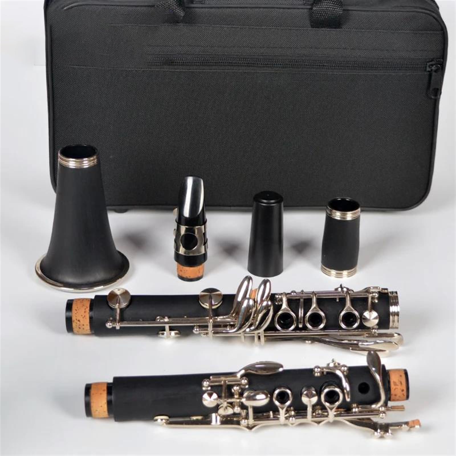 Amazon | クラリネッ クラリネット 17 キー Bb プラスチック 管体の