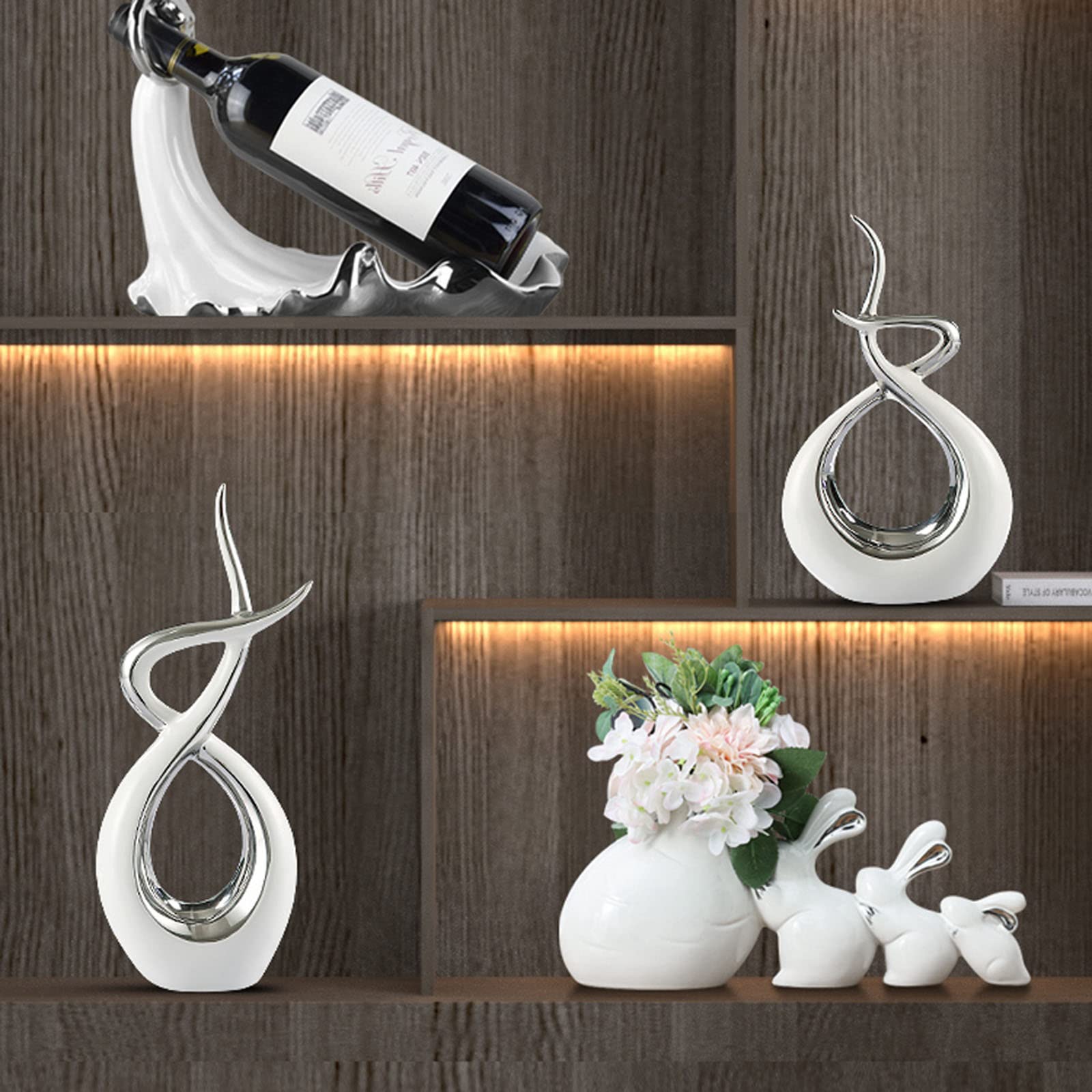 Galline Decorative in Ceramica Dipinta a Mano Decorazione per Casa e Cucina Idea Regalo per