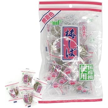Umesiba Uncolored Green 95g, Muraoka Foods, Green Muraoka, Domestic, Individually Packaged, Crispy Plum 1 bag