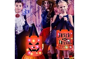 LED Halloween Candy Bags: Spooky Illuminations for Trick-or-Treat Delights