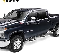Vista 2 de Pasos RealTruck EpYx para Toyota 4Runner Longitud de cabina, acero, negro texturizado EXT10-TX Compatible con Toyota 4Runner 2010-2023