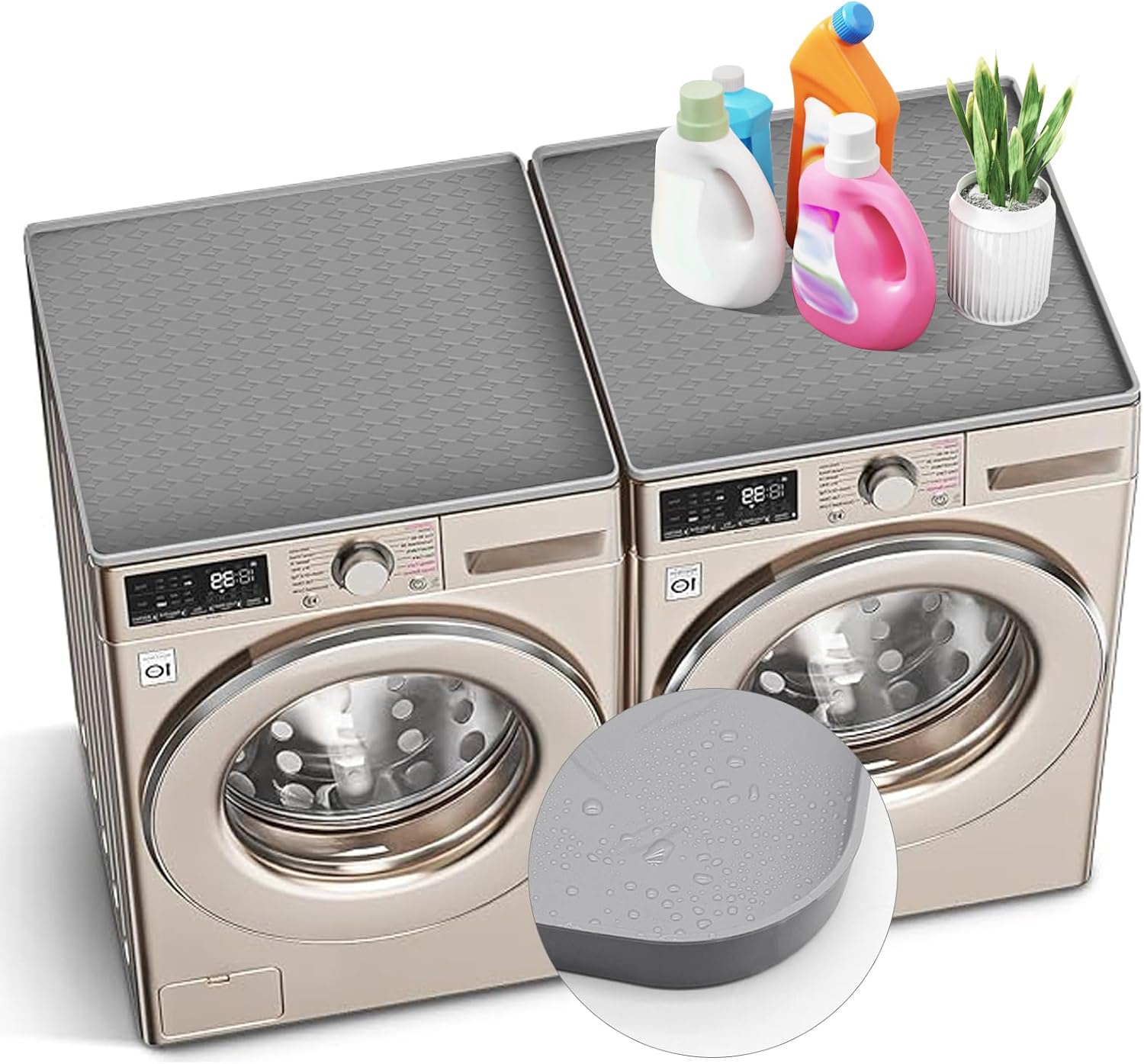 Washer And Dryer Top Covers