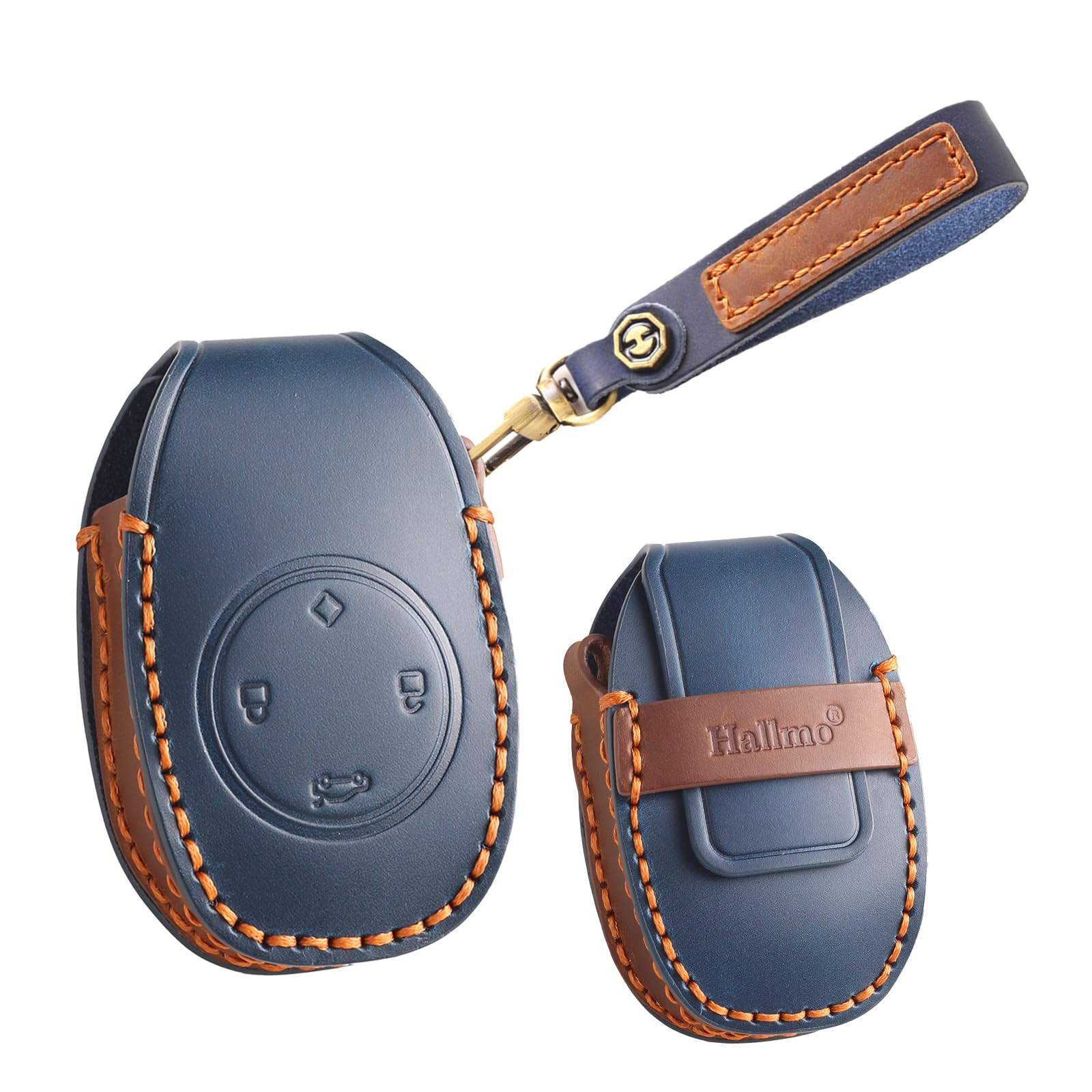 HIBEYO Custodia intelligente per chiave dell'auto, adatta per VW Touareg 2018 2019 2020 2021 2022, cover in silicone per Volkswagen Touareg, custodia portachiavi in poliuretano, colore argento