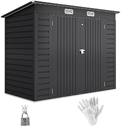 Outsunny Abri de Jardin en métal 3 m² Facile à Monter, ca…
