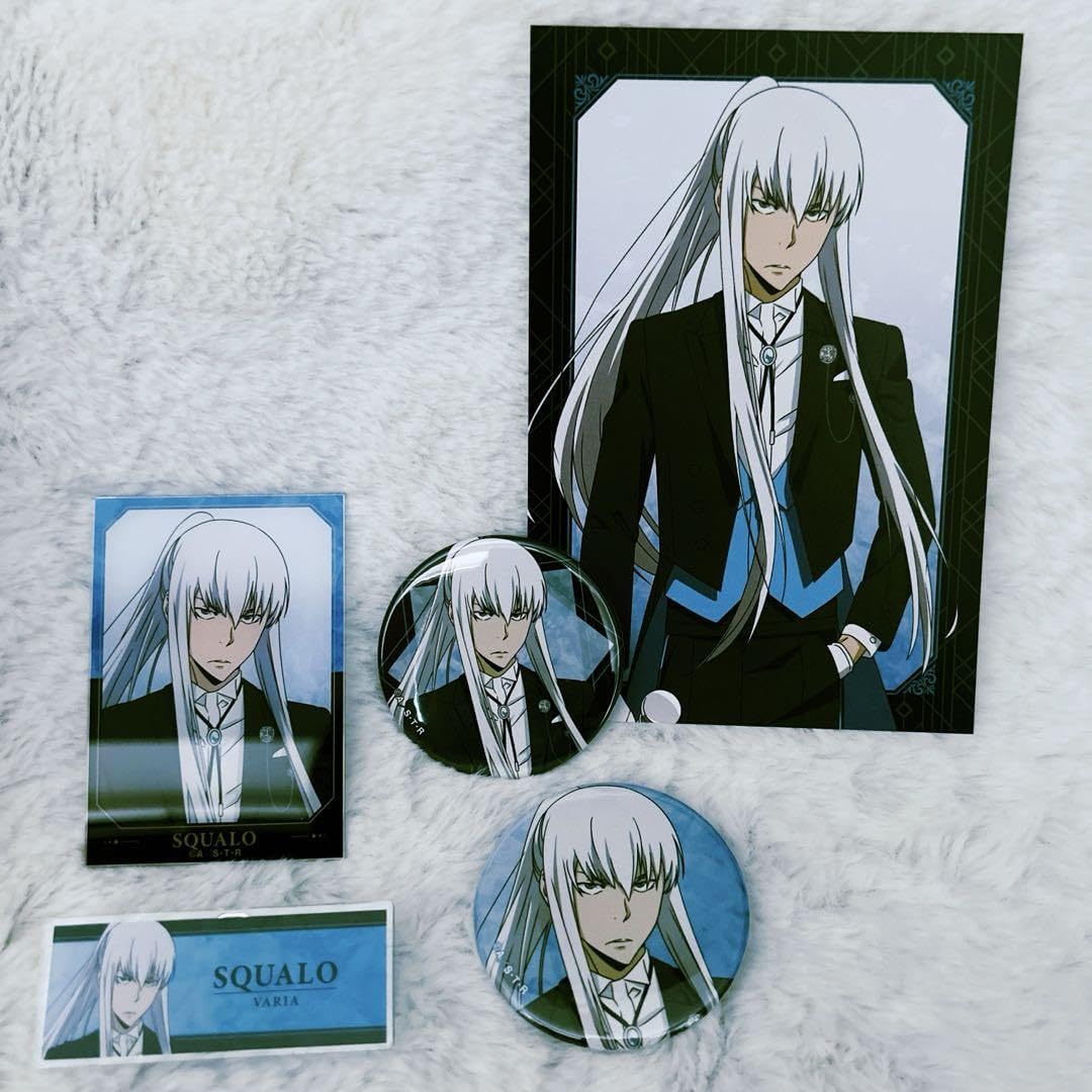 〖匿名配送〗リボーン スクアーロセット 家庭教師ヒットマンREBORN!』よりXANXUS・スクアーロの ボイス入り