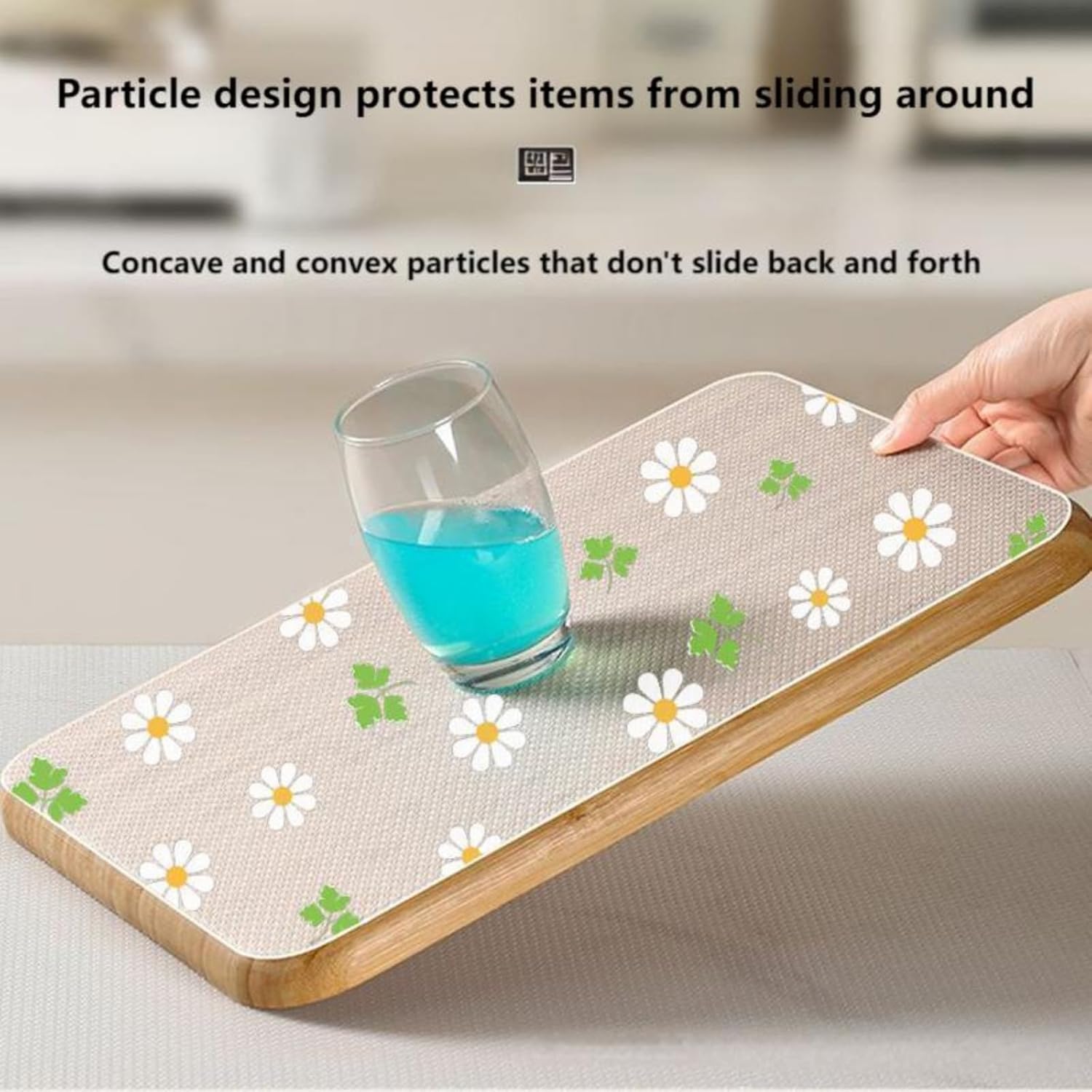 Shelf Liner for Kitchen Cabinets Non-Adhesive Non-Slip Drawer Liner Cuttable Plastic Grid Mat for Cabinets, Drawers, Tables, Moisture - Proof, Washable & Durable 2026 - view 2