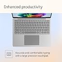 Microsoft Surface Laptop 13" - Windows 11 Home - Copilot+ PC - PixelSense Touchscreen Display - Snapdragon X Plus (8 Core) - 16GB RAM - 512GB SSD - Platinum. with Microsoft 365 for 6 Months* gallery image