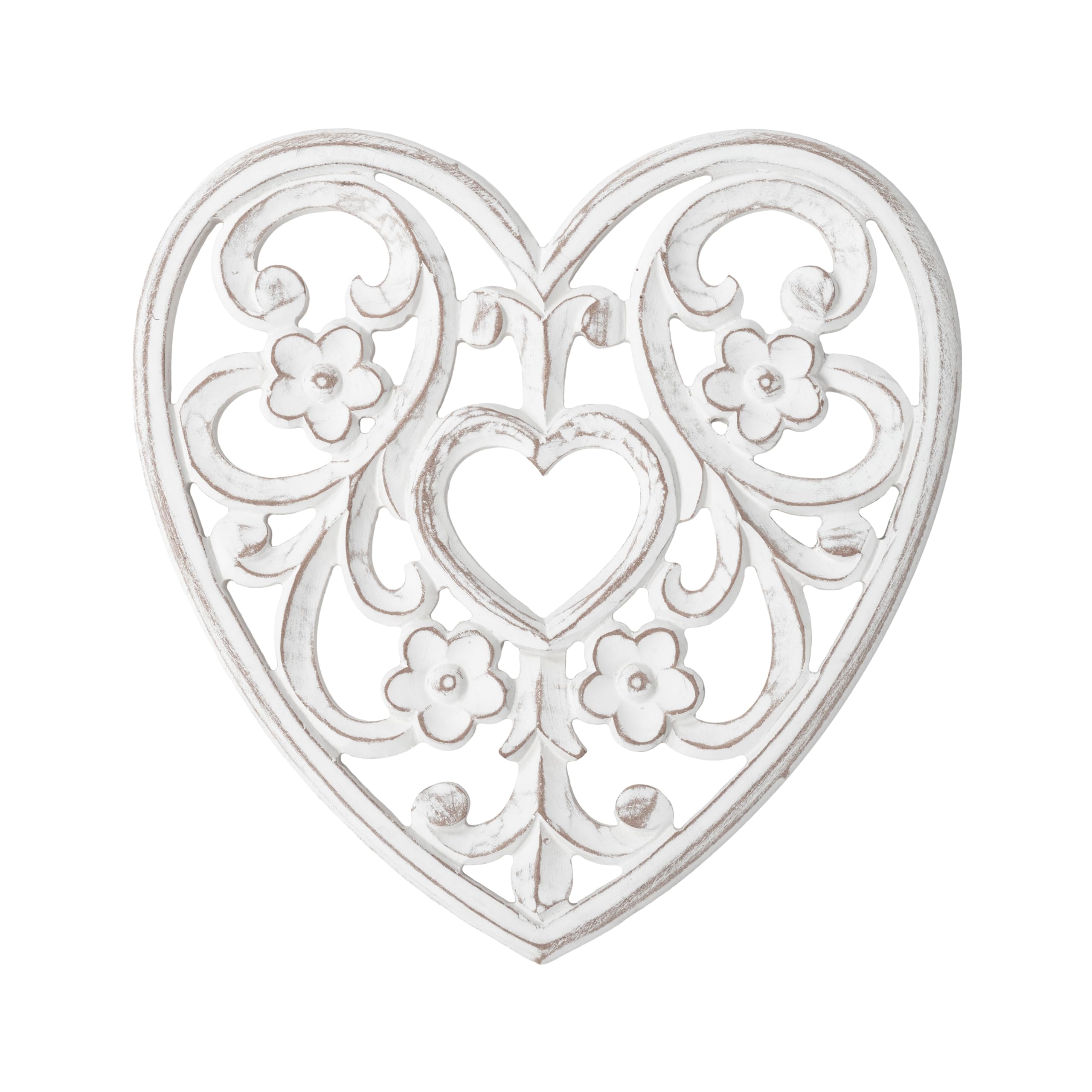 JFY Designs Charity Hand Carved Wood Medallion Wall Panels Bedroom Décor