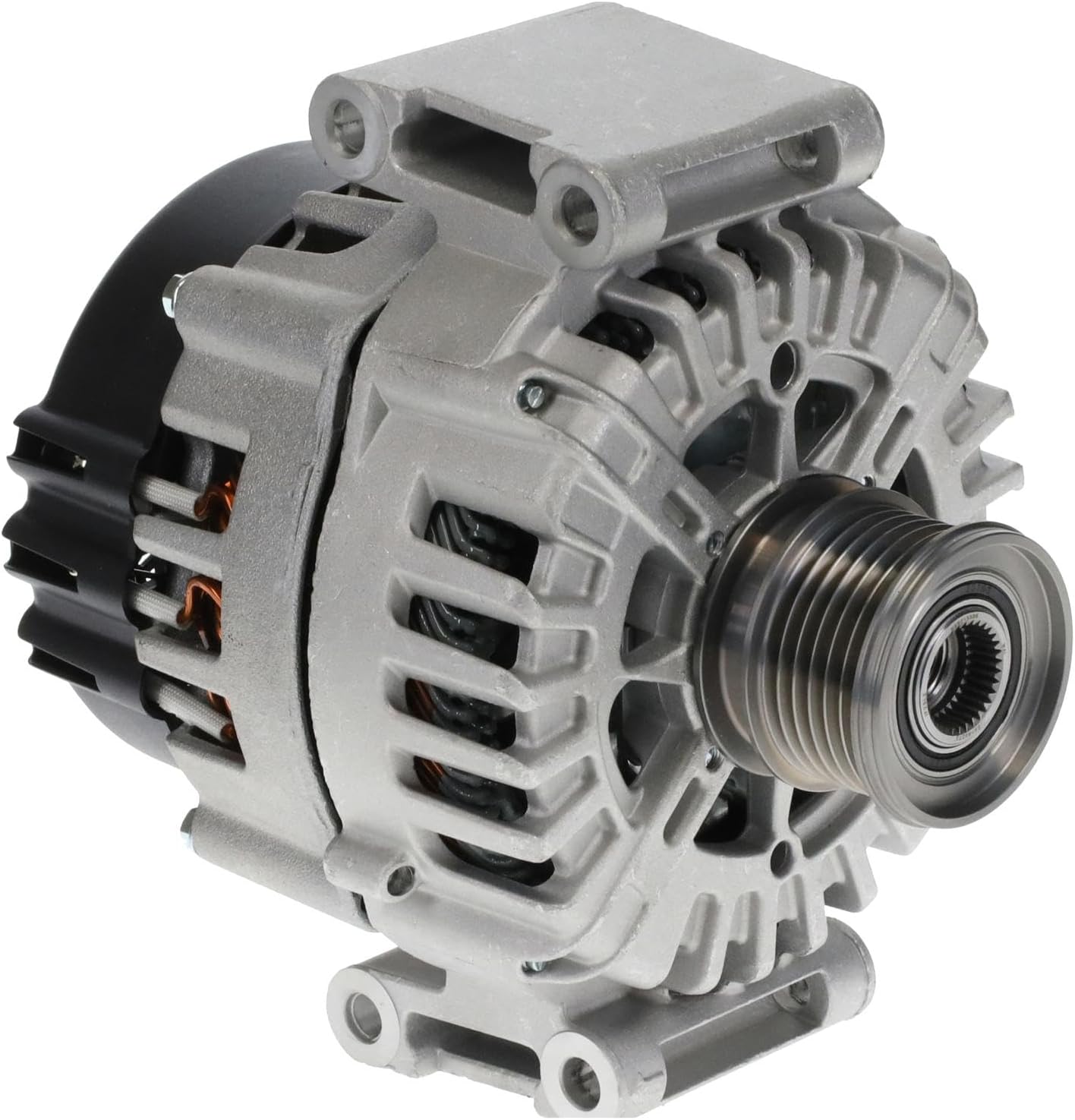 OEG Parts New Alternator Compatible With Mercedes Benz C300 V6 3.5L 2013-2014, C350 V6 3.5L 2013-2015, GLK350 V6 3.5L 2013-2015 2614201A, FG18S099, 000-906-37-22, A0009063722, 60-285-080, 439773