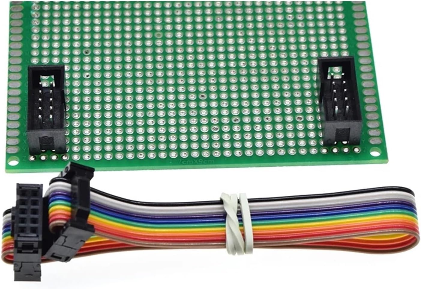 2.54 6/8/10/16/20/26/40/50 Pin Flat Ribbon Jtag Isp Download Data Cable Dc3 IDC Box Header Computer Connector Wire(34P,20cm)