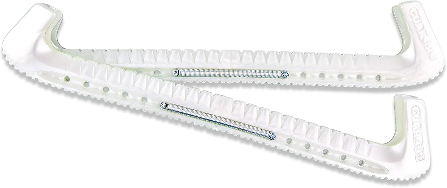 Pro Guard Sports Ice Skate Blade Covers | Deluxe Figure Skate Guards are Easy to Adjust and Can Be Trimmed to Fit | Versatile Skate Protectors for All Ice Skates | 1 Pair, Cool Pink : Sports & Outdoors