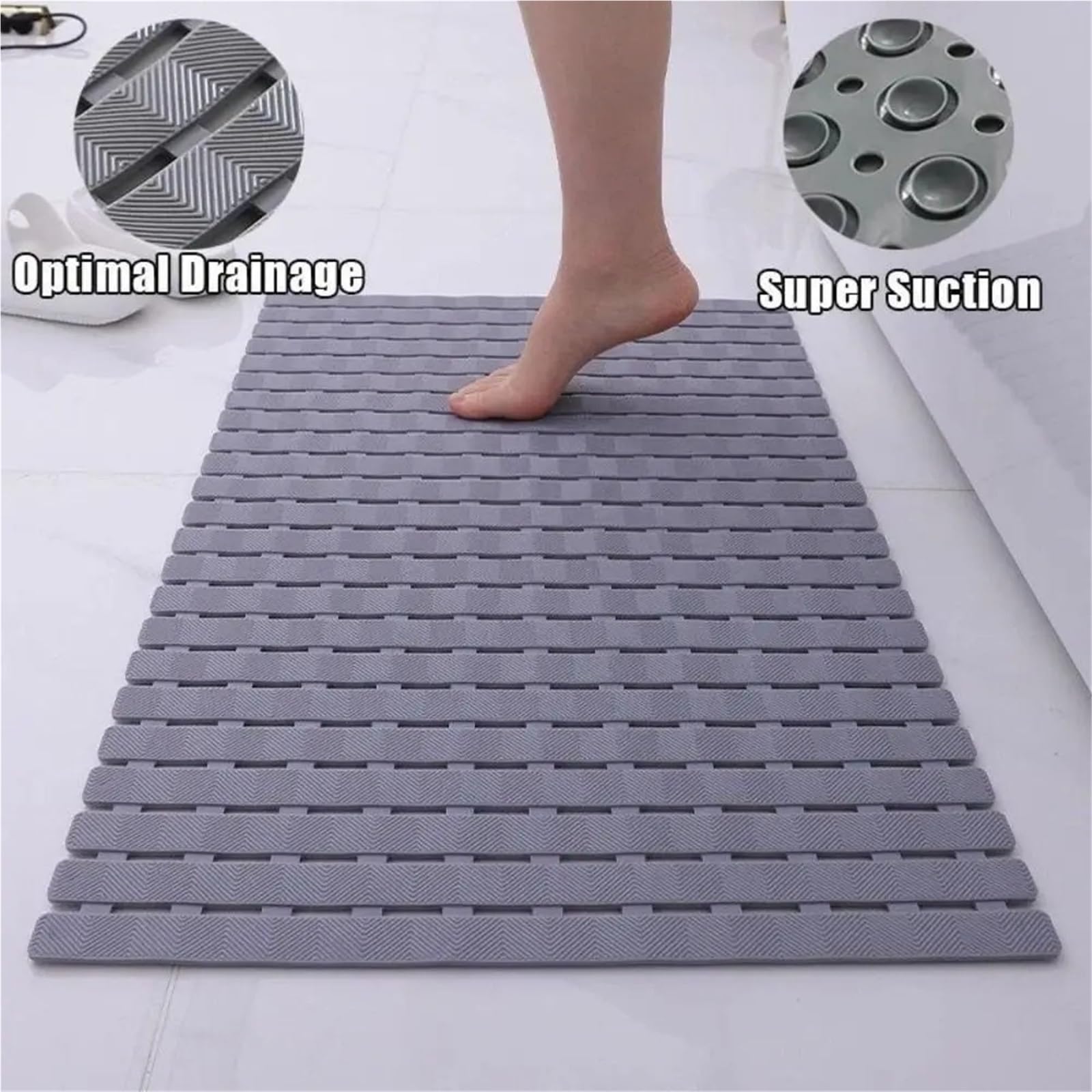 1 Alfombrilla Antideslizante para Baños Y Duchas