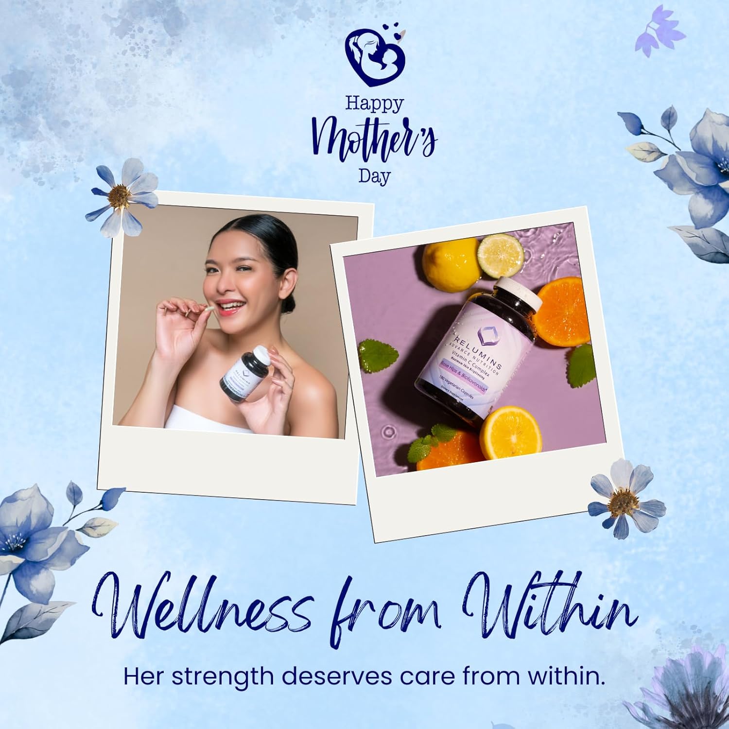 Relumins Advance White Active Glutathione Complex - Max Dose 900mg Glutathione with 6X Boosters, ALA & NAC - Inner Glow Mother's Day Wellness Anti-Aging Skin Supplement - 60 Caps x 3 Bottles