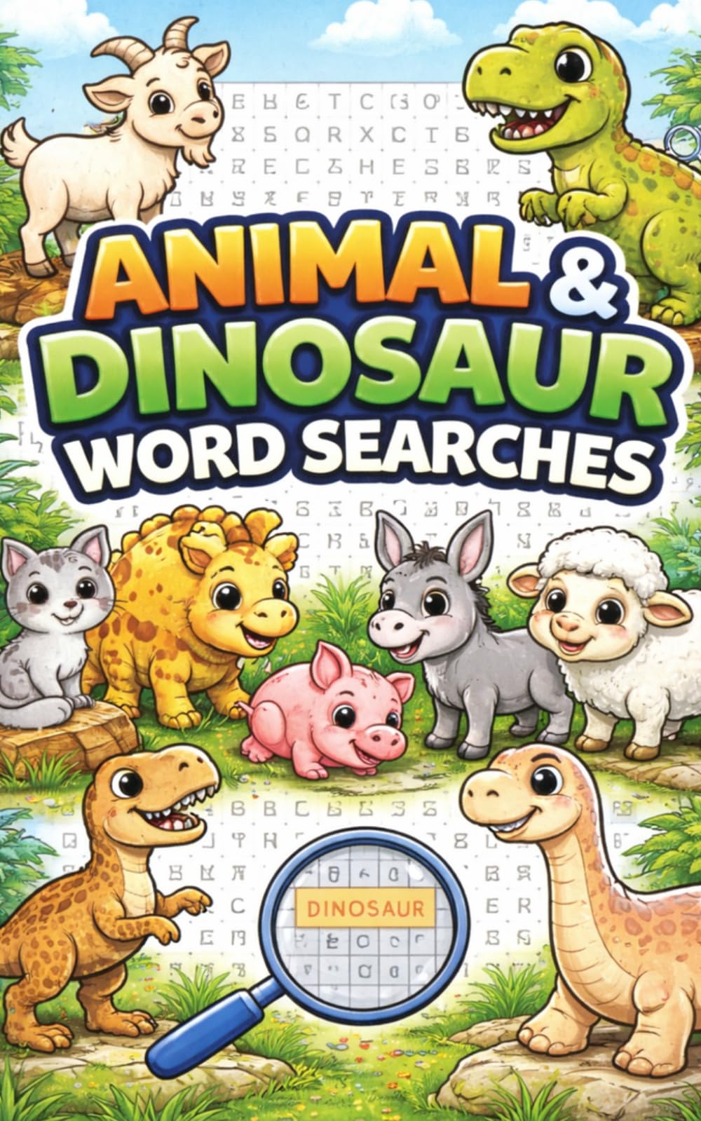 ANIMAL & DINOSAUR WORD SEARCHES