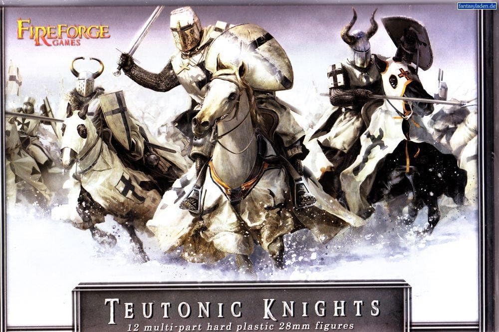 Teutonic Knights - 28mm Hard Plastic figures by Fireforge Games