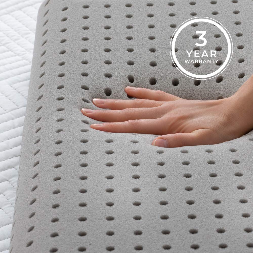 LINENSPA Pillow Ventilated Charcoal Pillows Standard size Memory Foam Pillows for Neck